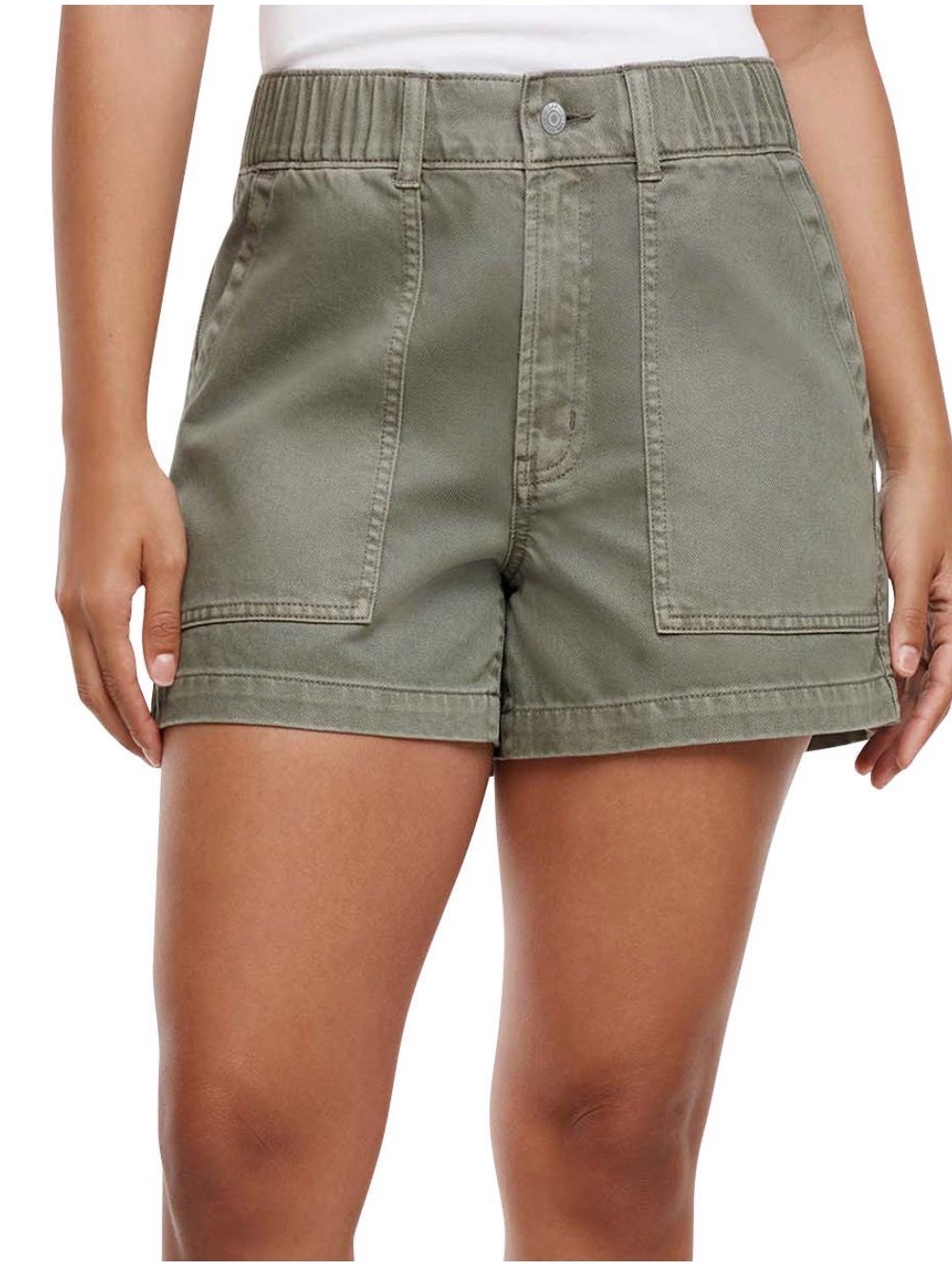 Gap Women's Twill Short Green Size Med